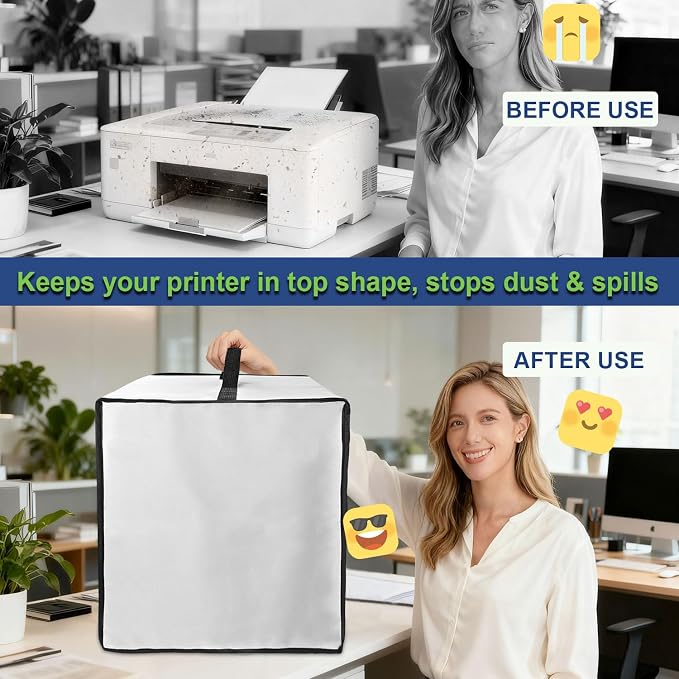 Printer Cover for HP DeskJet, Waterproof Anti-Static Dust-Proof Thick Printer