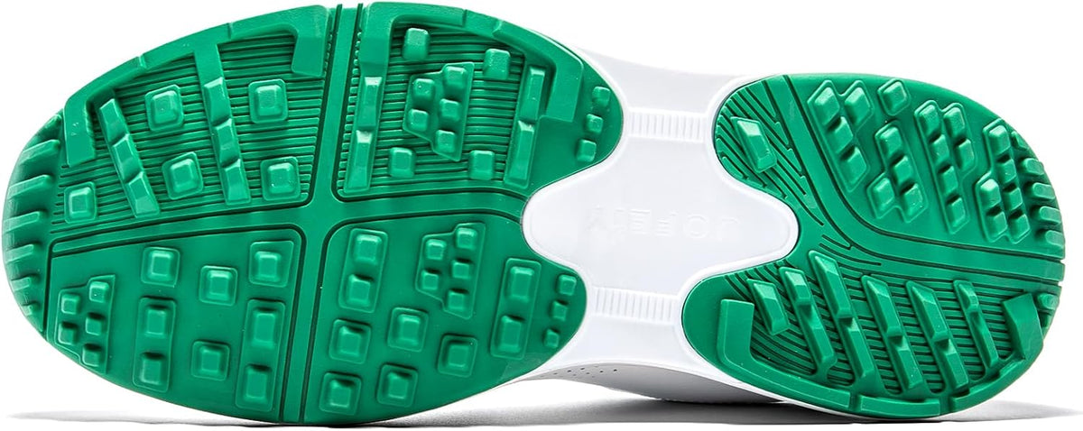 UOFEIY Men's Golf Shoes - Professional Water-Resistant Spikeless Sneakers for Outdoor Training | Travel Ready