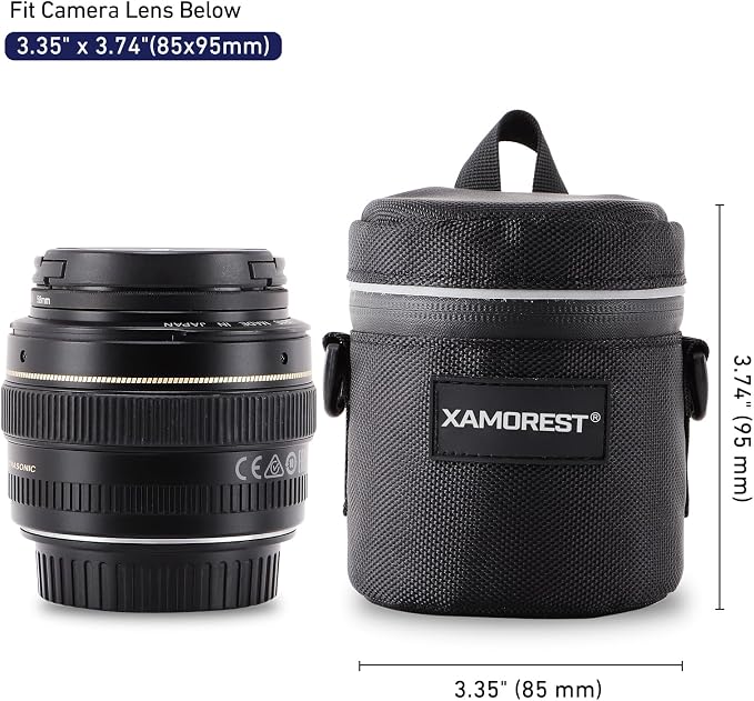 Camera Lens Case Lens Bag Compatible)