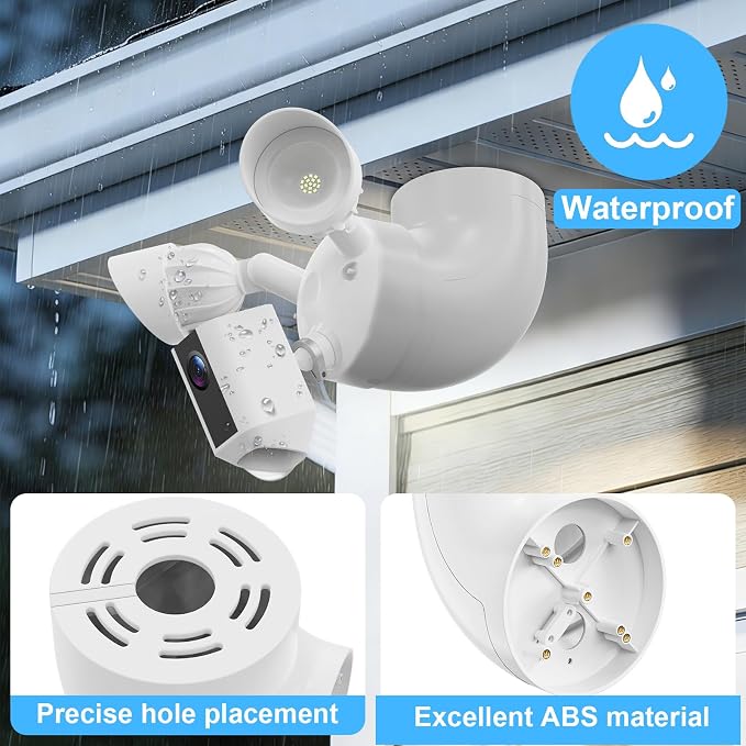 Eave Mount for Ring Floodlight Cam Wired Plus/Pro, Ring Smart Lighting