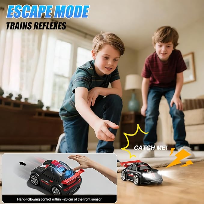 Mini RC Car with Camera, 2.4" Screen FPV Remote Control Car with 8G Card