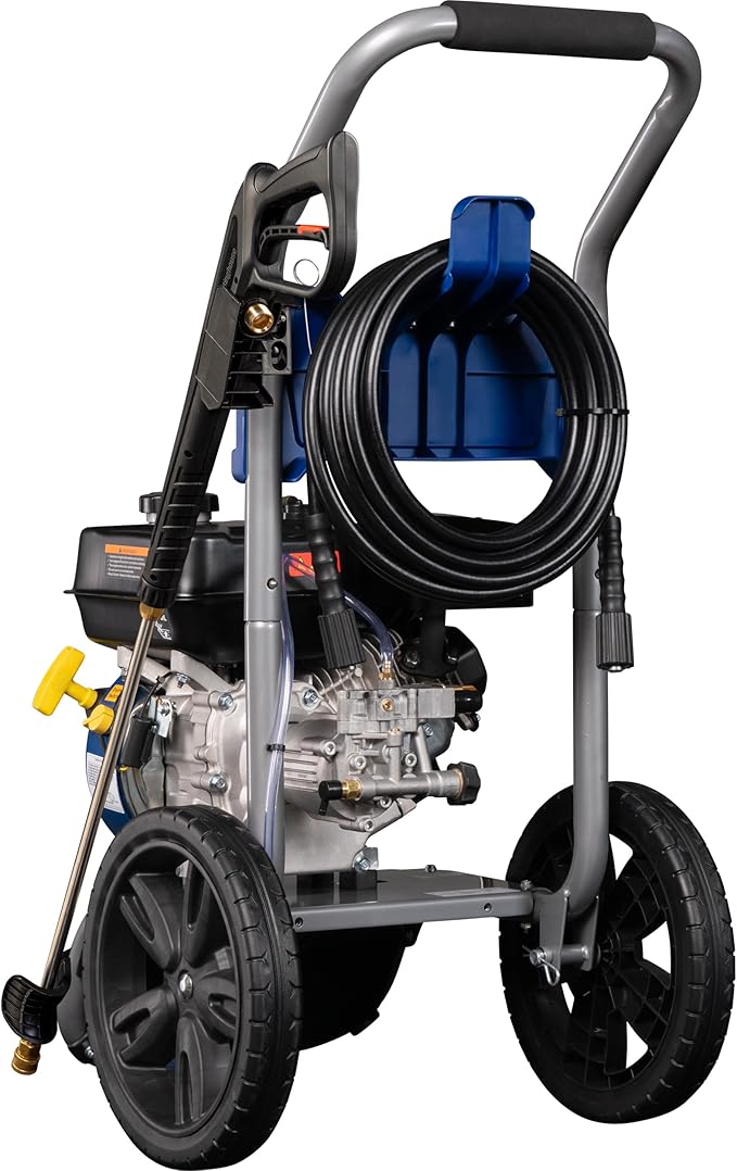 Westinghouse WPX2700 Gas Pressure Washer, 2700 PSI and 2.3 GPM, Onboard Soap Tank, Spray Gun and Wand, 5 Nozzle Set, for Cars/Fences/Driveways/Homes/Patios/Furniture