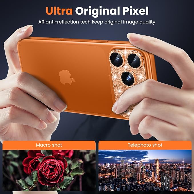 WSKEN for iPhone 17 Pro Max Camera Lens Protector, Metal Aluminum Alloy