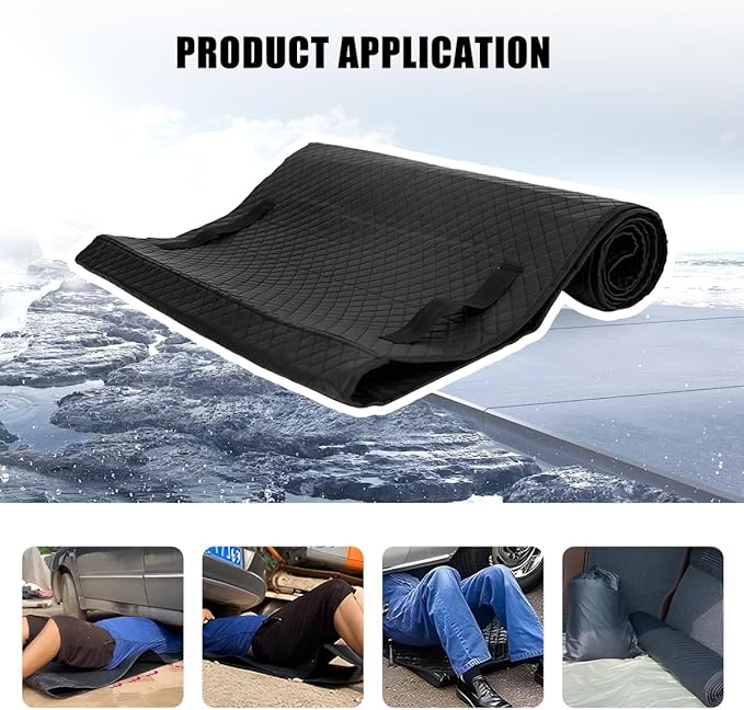 Magical Car Rolling Creeper Mat, 58 x 27 Inch Anti-Slip Under Vehicle Repair Garage Pad for Low Clearance, Automotive Maintenance Mat Accessories, Universal for SUV Sedan Truck
