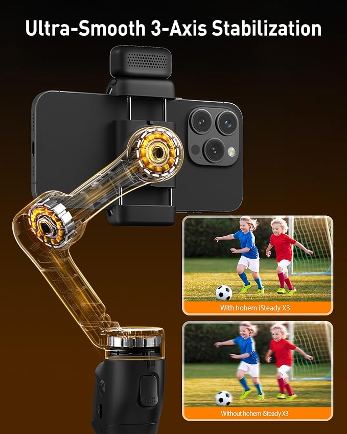 hohem iSteady X3 Upgraded New Gimbal Stabilizer