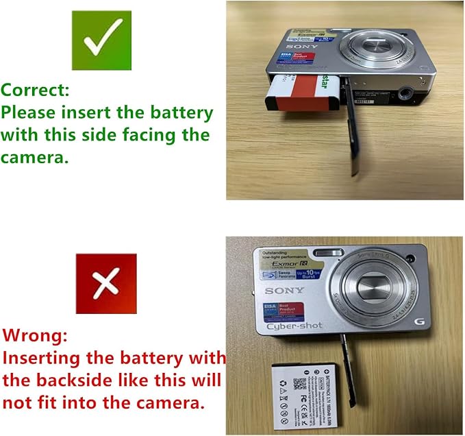 Kastar NP-BG1 NP-FG1 Battery + Slim USB Charger