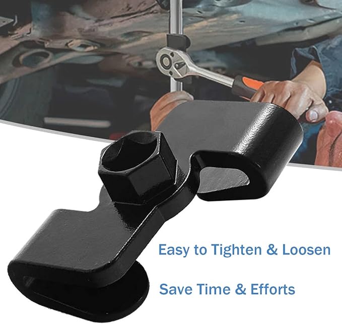 Universal Wrench Extender Adapter for 1/2 Inch Drive / 21mm Hex Drive Breaker Bars Wrench Conversion Extension Tool for Cheater Bar Extendable Torque Adapter to Leverage over Stubborn Nuts and Bolts