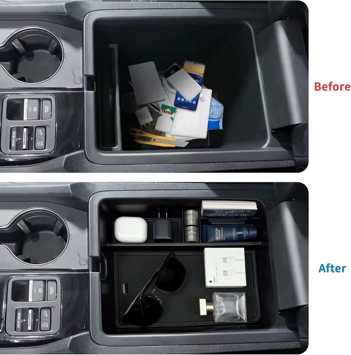 Zxiaochun Center Console Organizer Compatible with 2023-2026 Honda Pilot