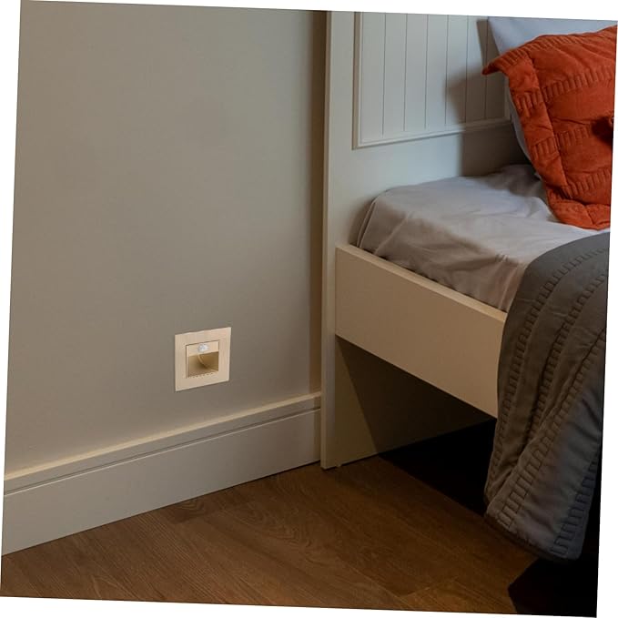 Zerodeko Smart Motion Sensor Led Step Light Recessed Indoor and Outdoor Lighting for Stairs Hallways and Aisles Automatic Activation for Enhanced Safety and Convenience