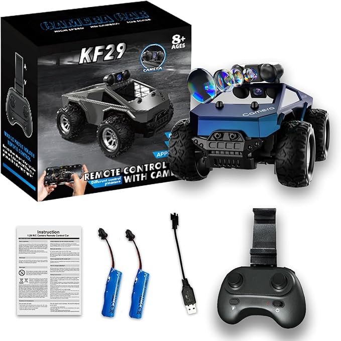 1:28 Scale FPV Monster Truck RC Cars