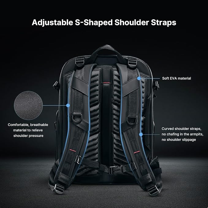 UURig ULANZI BP09 Traker Camera Backpack • 22L • Versatile Camera Travel Bag •