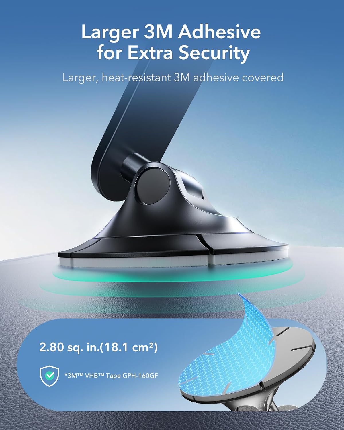 ESR for MagSafe Car Mount, for iPhone 18 Pro Max/Duo/17-12,Samsung/Google