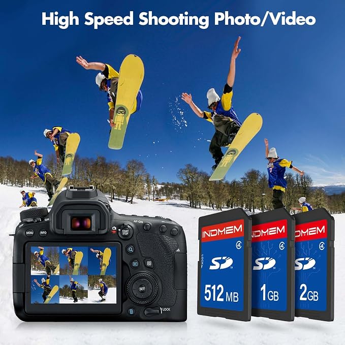SD Card 2GB +1GB + 512MB, Class 4 Flash Memory Card 2G SLC Standard Secure