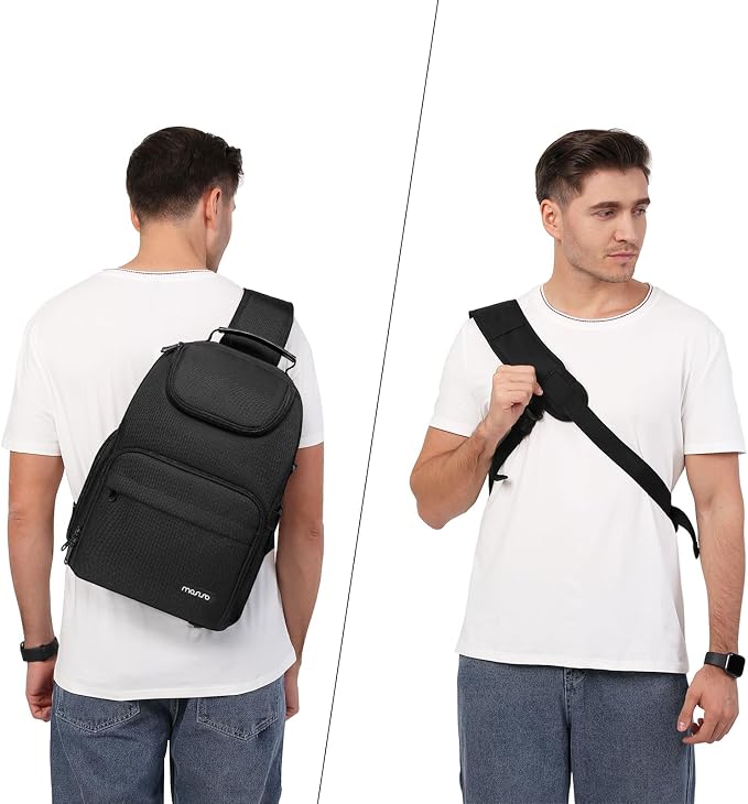 MOSISO Camera Sling Bag, DSLR/SLR/Mirrorless Camera Case Crossbody Photography