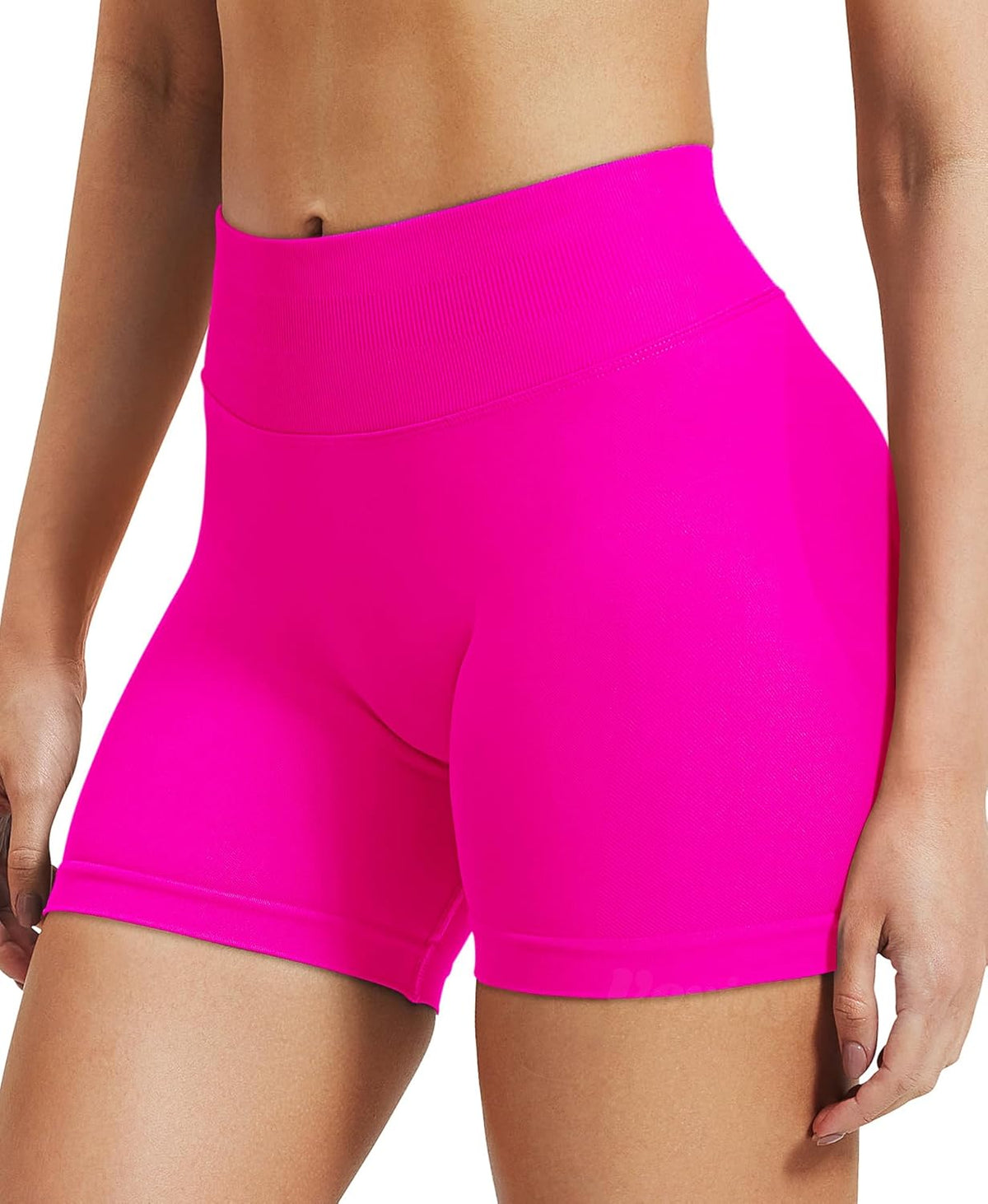 VOYJOY Women's Workout Shorts - Scrunch Butt Lifting Seamless Gym Biker Shorts | 2.5"/3.6"/4.5"/6" Sizes