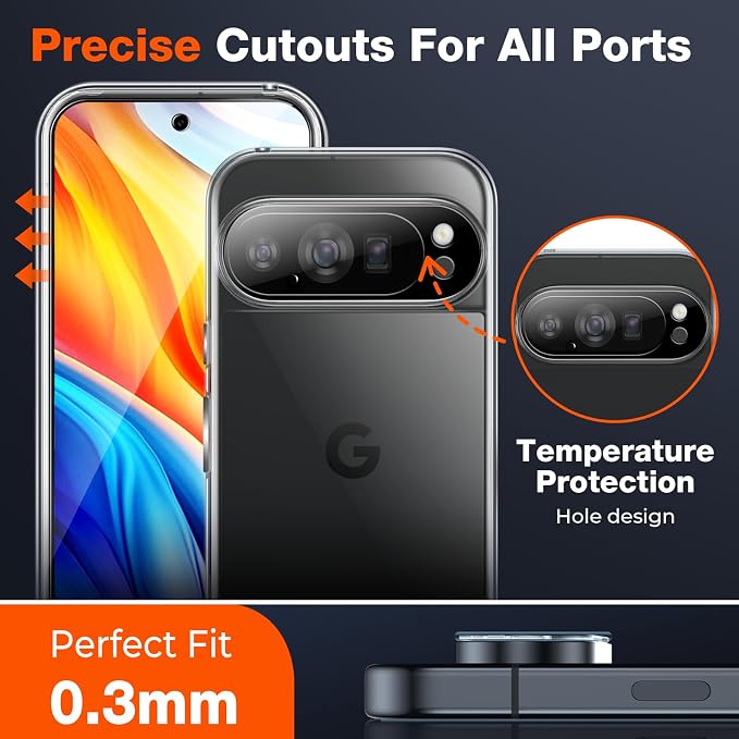 LK 2 Pack for Google Pixel 10 Pro XL Screen Protector + 2 Pack Camera Lens