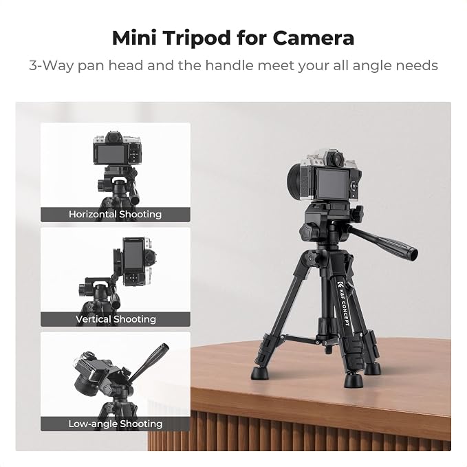 K&F CONCEPT 25" Mini Desk Tripod