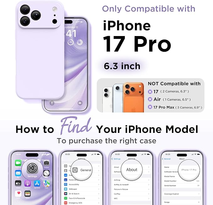GolbinBox Magnetic for iPhone 17 Pro Case, Compatible