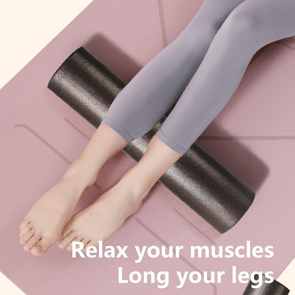 Skiennix Foam Roller | High-Density Fitness Tool for Deep Tissue Massage | Ideal for Back & Legs