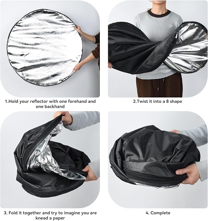 UTEBIT 31 Inch Light Reflector Stand Kit