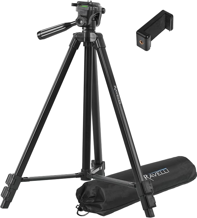 Ravelli APLT3 53" Light Weight Aluminum Tripod,