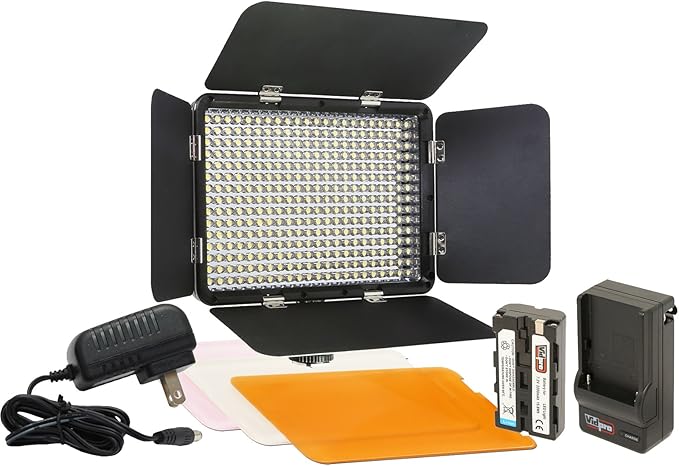 Vidpro LED-330 Photo and Video Light Kit