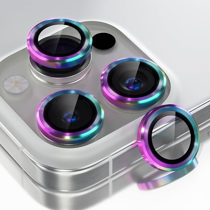 Choiche Compatible for iPhone 16 Pro/iPhone 16 Pro Max Camera Lens Protector