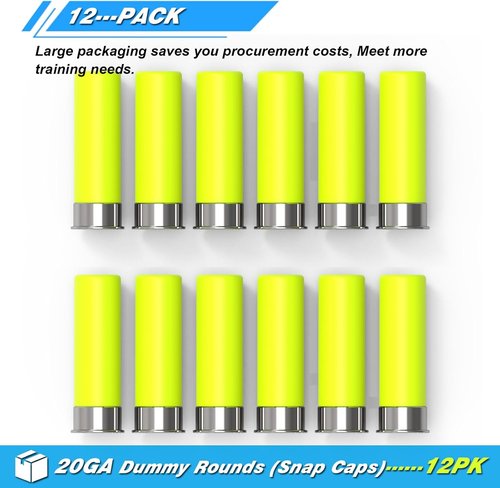 Artemis Snap Caps - Reusable Training Dummy Rounds for Realistic Dry Fire Practice | Multiple Styles
