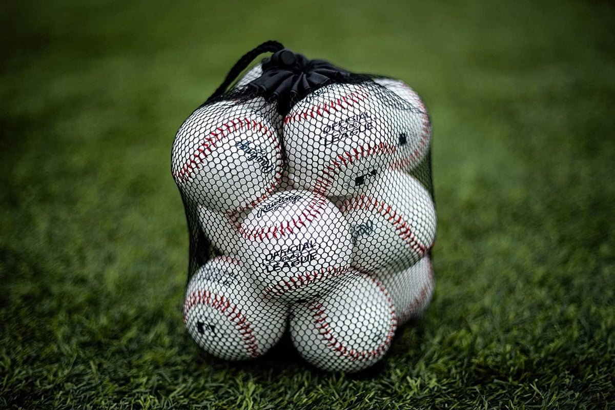Rawlings Official League Practice Baseballs - Youth Size, 12 Count Bag for Recreational Use
