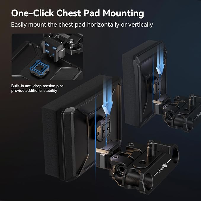 SMALLRIG Foldable V Mount Battery Plate