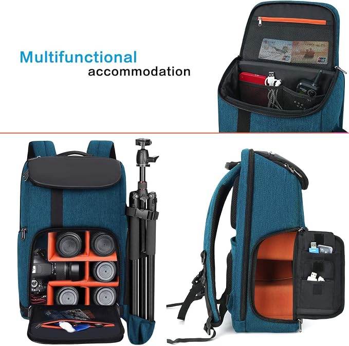 MOSISO Camera Backpack, DSLR/SLR/Mirrorless Large Men/Women Photography Camera