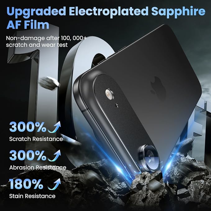 Uyiton Compatible with iPhone Air Camera Lens Protector