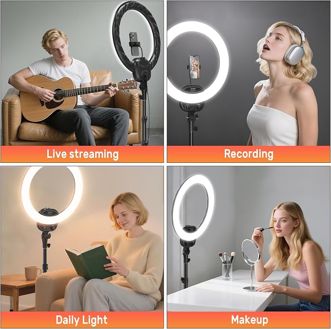 ALTSON 14'' Selfie Ring Light