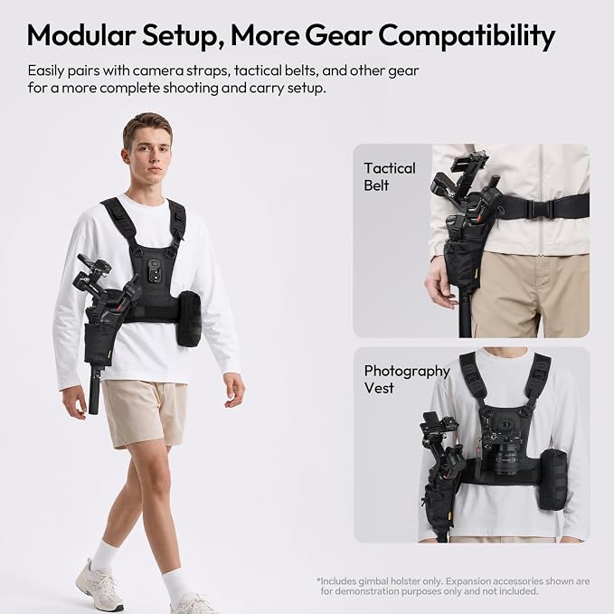 ULANZI CB01 Camera Sling Bag for Mirrorless DSLR Cameras & 3-Axis Gimbal