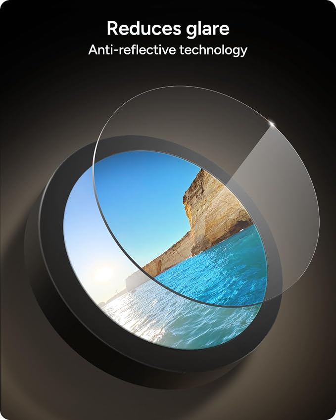 ZAGG Glass Elite Anti-Reflective Samsung Galaxy S25 Ultra Camera Lens Protector