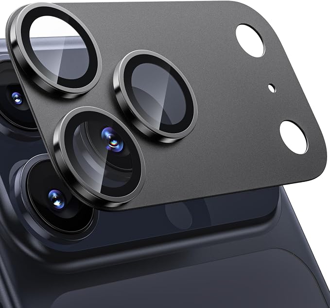 WSKEN for iPhone 17 Pro Max Camera Lens Protector, Metal Aluminum Alloy
