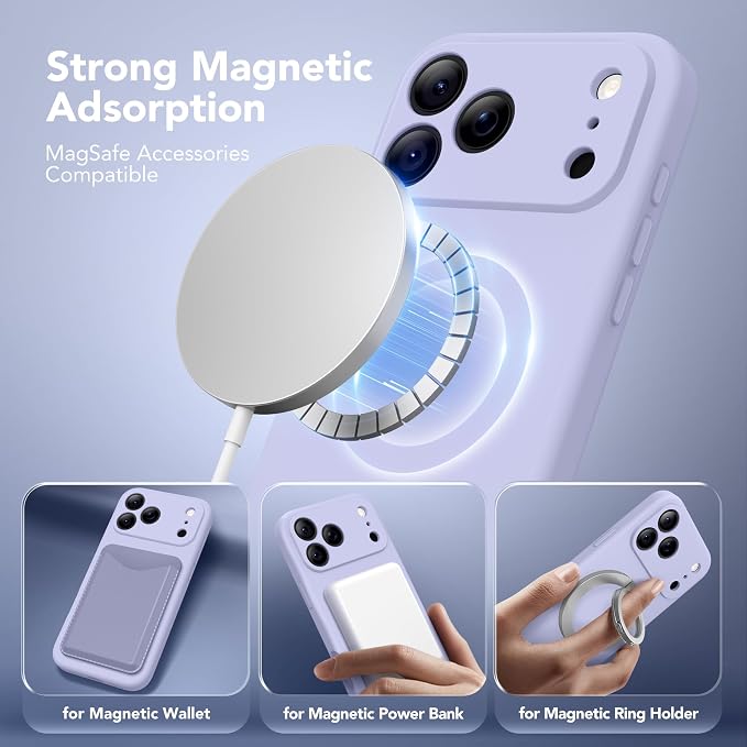 Magnetic for iPhone 17 Pro Case, Compatible