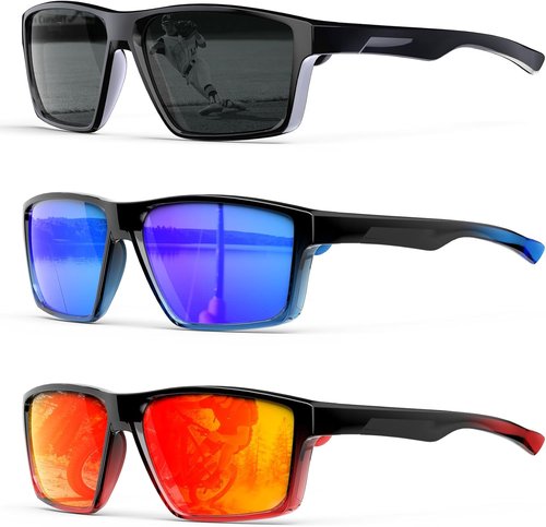 KALIYADI Polarized Sports Sunglasses - UV400 Protection for Men & Women | Ideal for Driving, Running, Cycling
