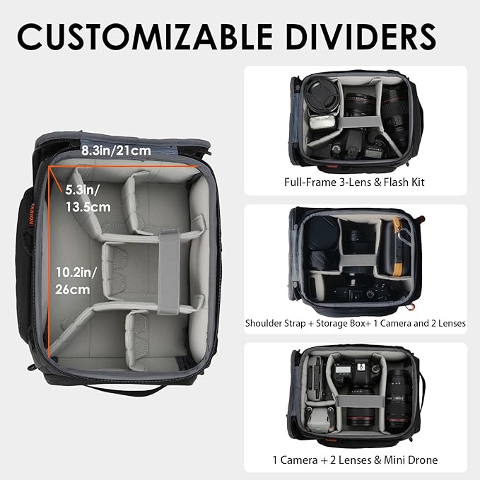 TARION Protective Camera Insert Bag