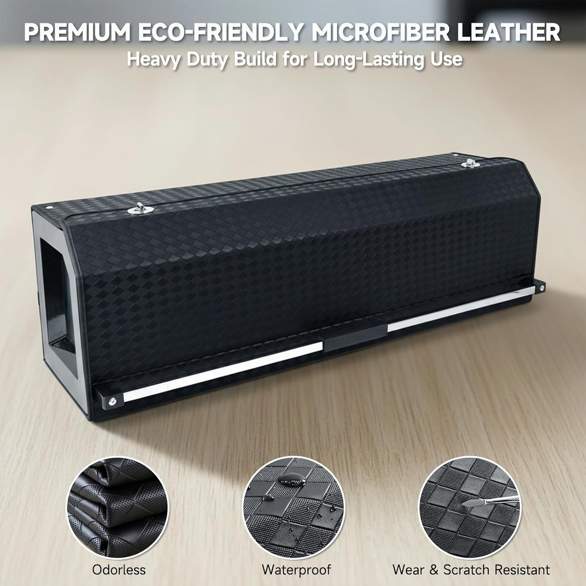 SUV Trunk Organizers and Storage, Waterproof Leather Car Storage Box
