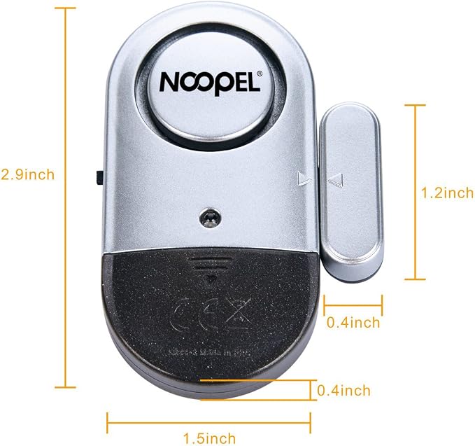 Door Alarms for Kids Safety, 120dB Loud Window Alarms for Home Security