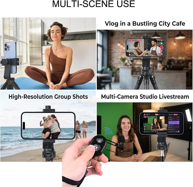 Ruittos Phone Tripod Mount Adapter