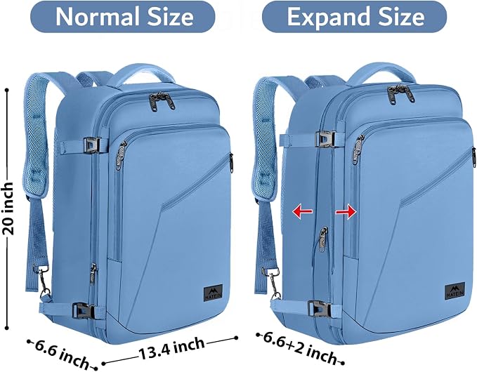 MATEIN Big Backpack for Travel, Carry on Backpack for Airlines