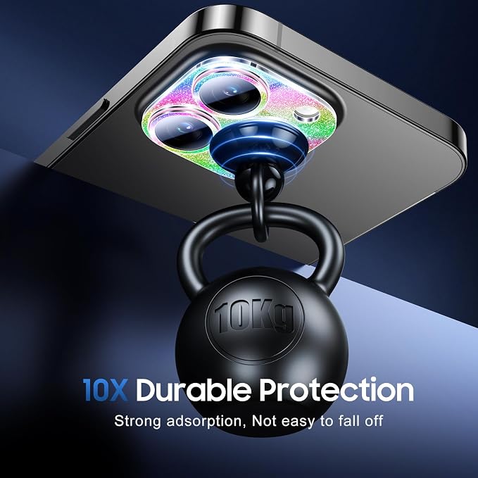 UniqueMe 3 Packs Compatible for iPhone 14 Pro Max/iPhone 14 Pro Camera Lens