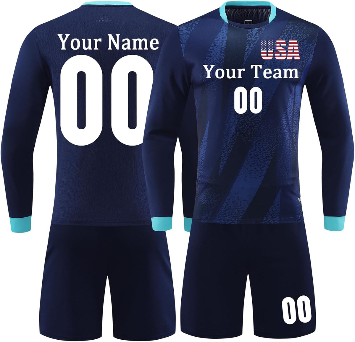 Skiennix Custom Goalie Jersey - Personalized Goalkeeper Jersey for Kids & Adults | Youth & Adult Sizes