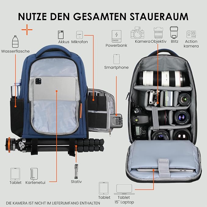 TARION Camera Backpacks for Photographers