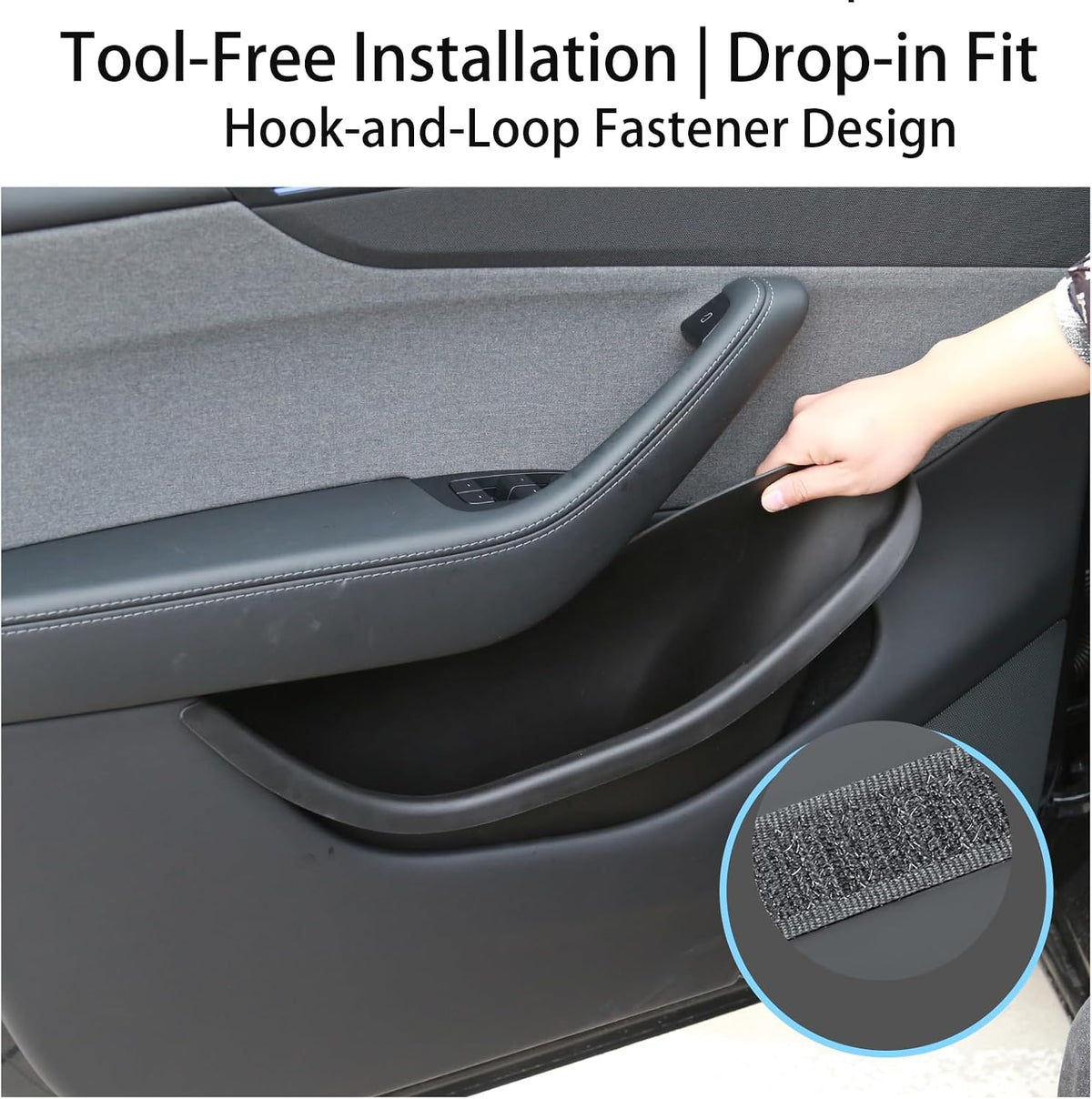 2025 2026 Tesla Model Y Juniper Door Pocket Liner Storage Box No YLStandard