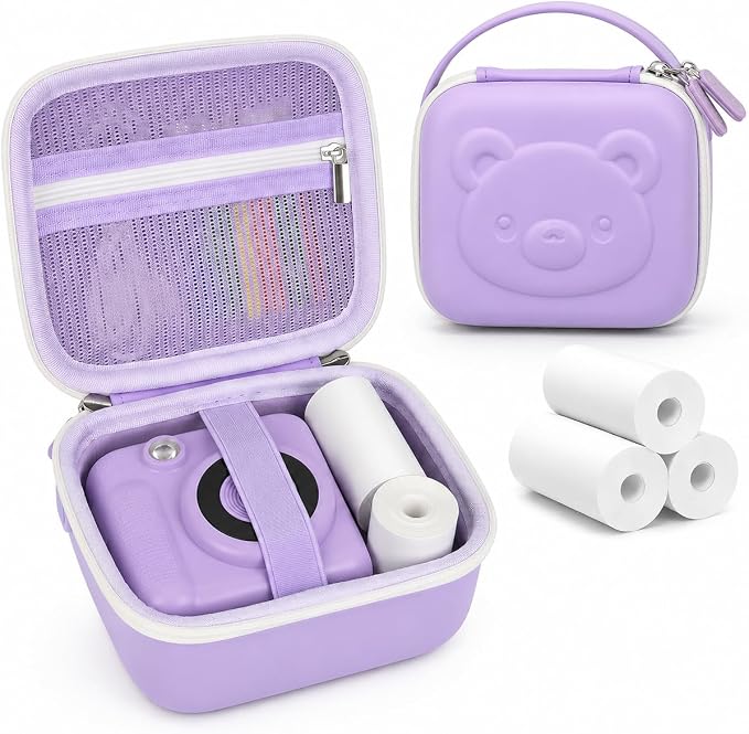 PAIYULE Kids Instant Print Camera Case
