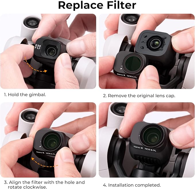 K&F Concept Mini 3/Mini 3 Pro MCUV Protection Filter, 28 Multi-Coated UV Filter