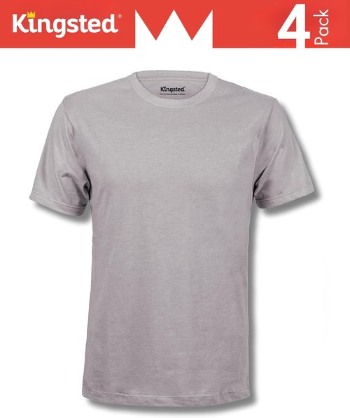 Kingsted Men's T-Shirts - Super Soft Premium Fabric - Comfortable Classic Fit - Pack of 3
